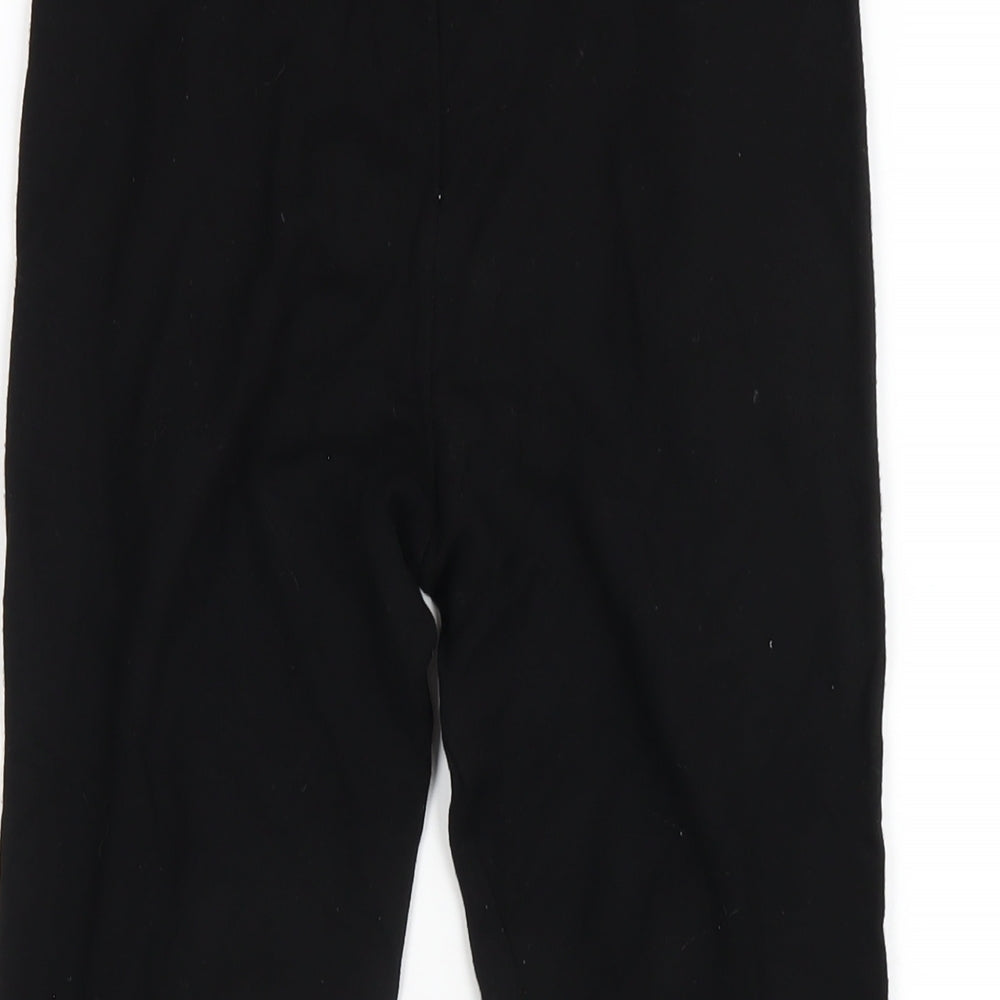 Womens UK Size 10 River Island Carrot Black Leggings