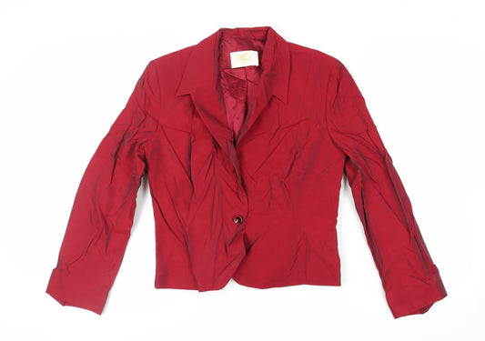 Womens UK Size 14 Country Casuals Red Jacket