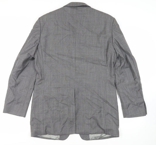 Mens UK Size 40 Marks and Spencer Regular Grey Suit Jacket