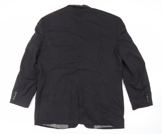 Mens UK Size 44 NEXT Regular Black Suit Jacket
