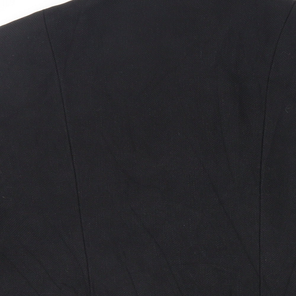 Womens UK Size 16 J.Taylor Black Kimono Coat