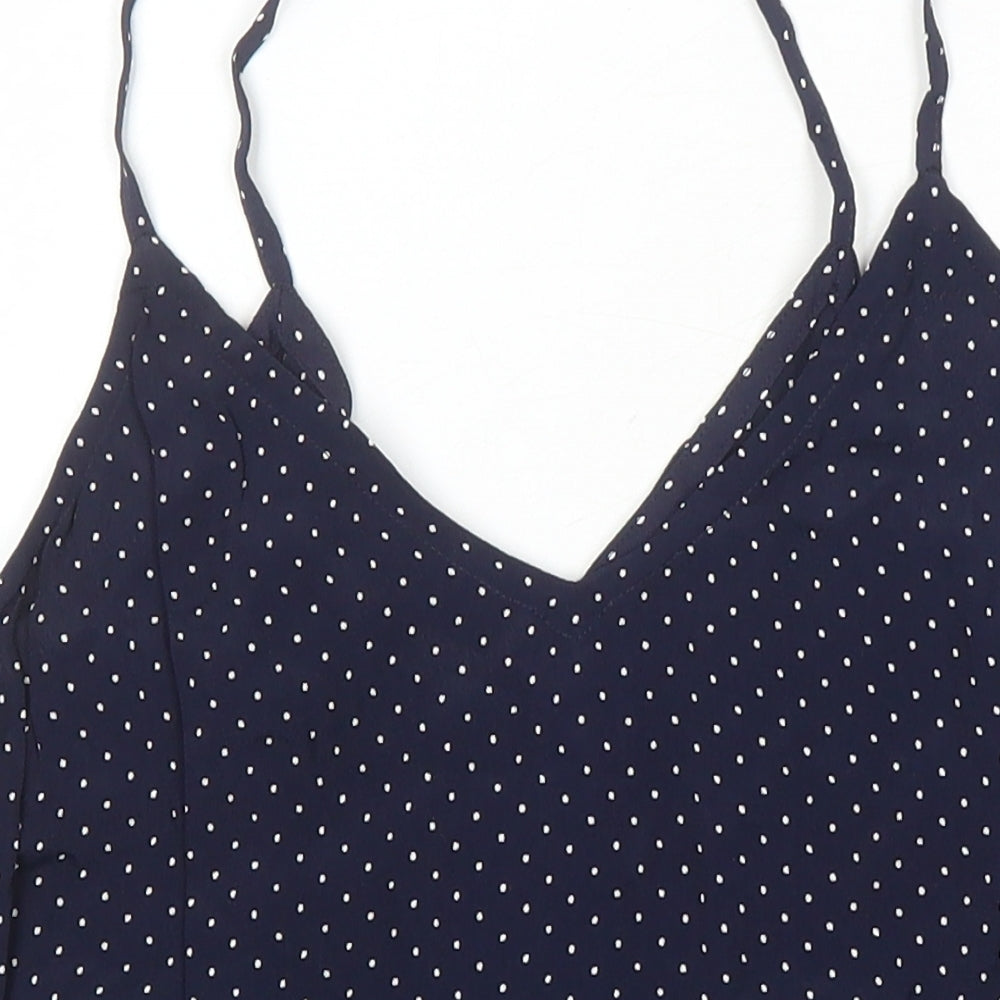 Womens UK Size 6 Topshop Multicoloured Camisole Blouse