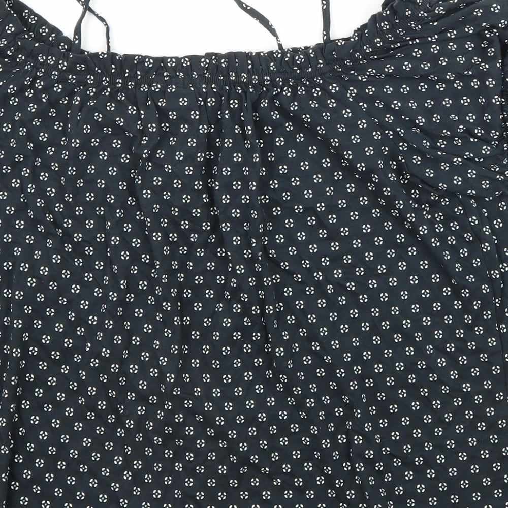 Womens UK Size S H&M Multicoloured Basic Blouse