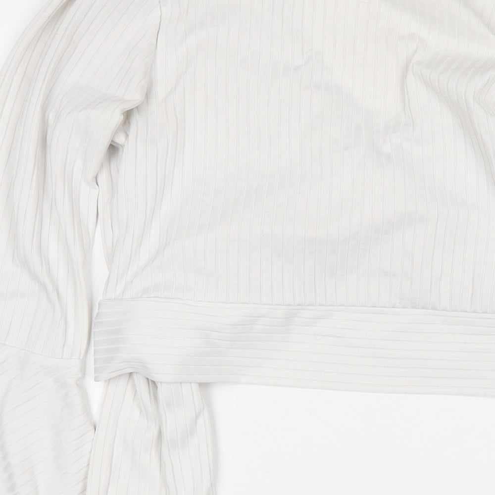 Womens UK Size 14 New Look White Basic Blouse