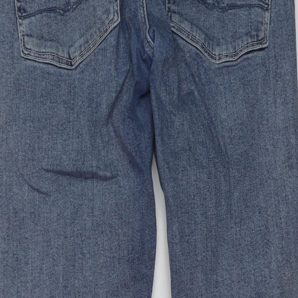 ASOS Mens Blue Cotton Skinny Jeans Size 29 in L32 in Regular Button