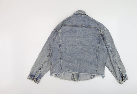 Womens UK Size 8 Denim & Co. Blue Jacket