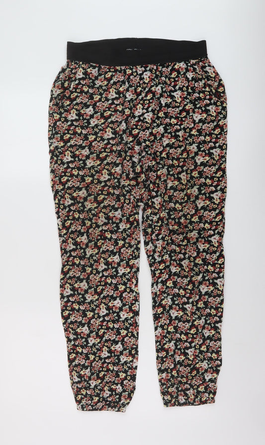 Womens UK Size 12 Select Regular Fit Multicoloured Trousers