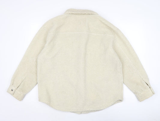 Womens UK Size L Divided Ivory Jacket