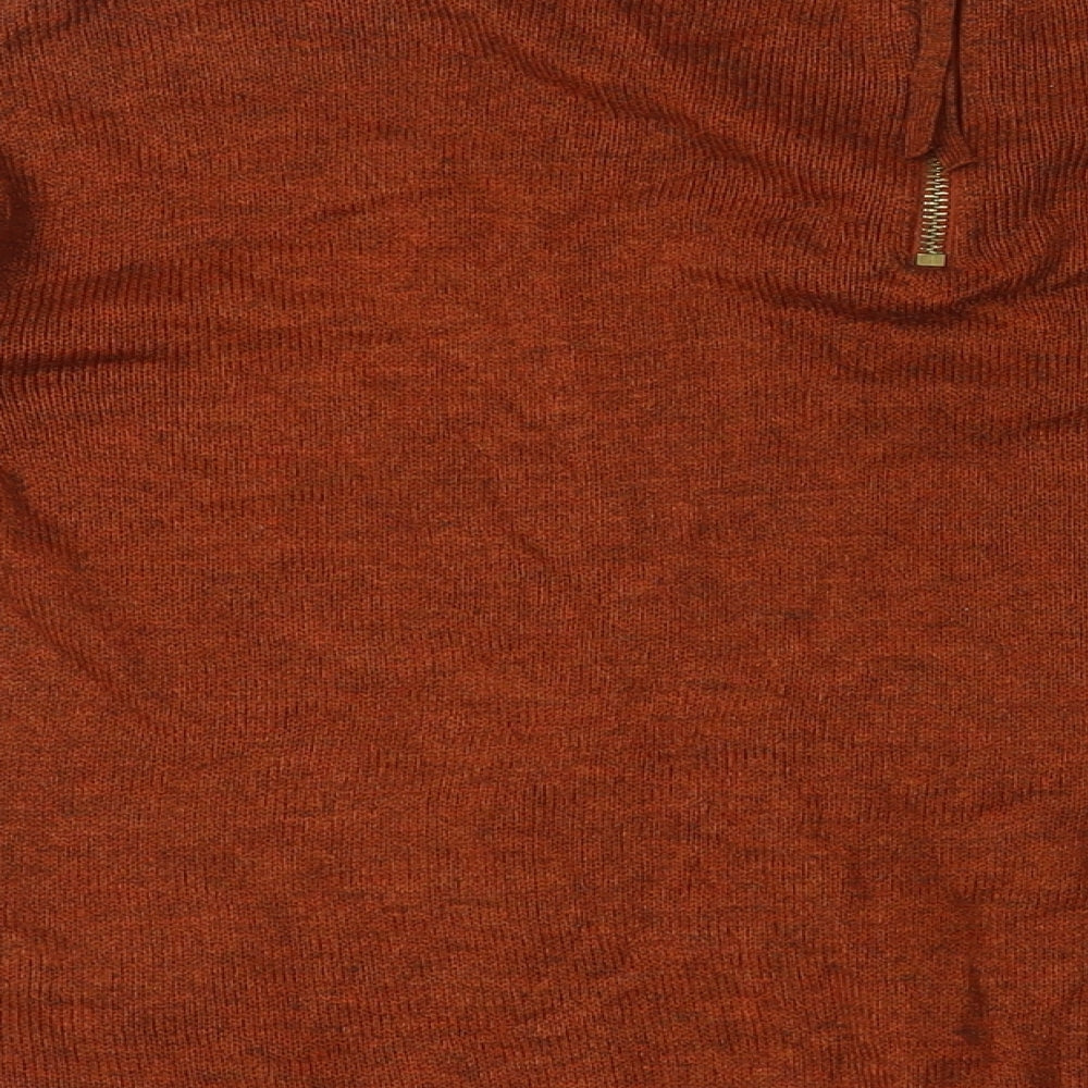 Womens UK Size XS H&M Orange Pullover Jumper