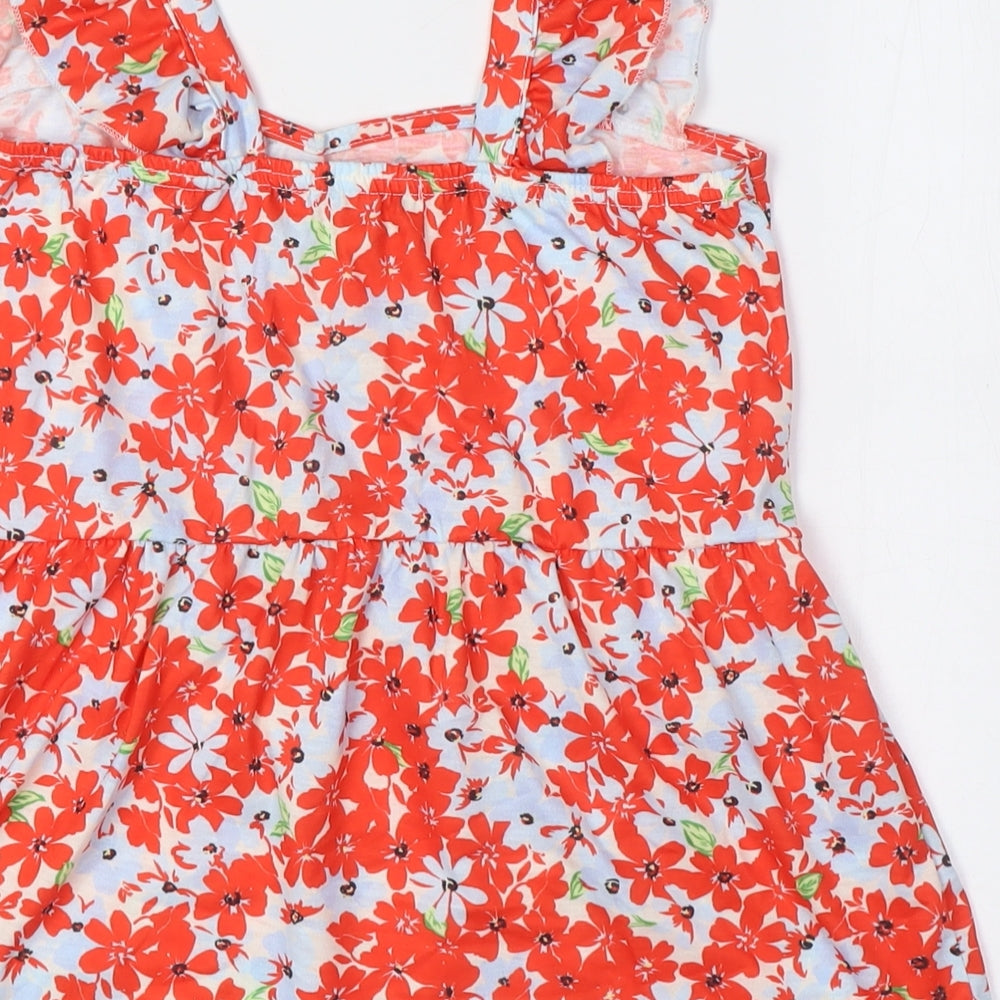 Womens UK Size 6 Dorothy Perkins Multicoloured Basic Button-Up