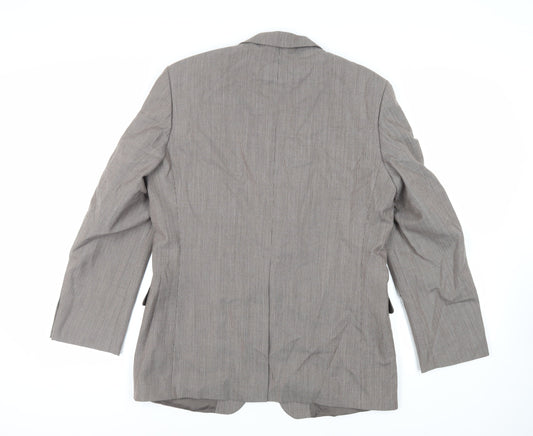 Mens UK Size 40 St Michael Regular Brown Suit Jacket