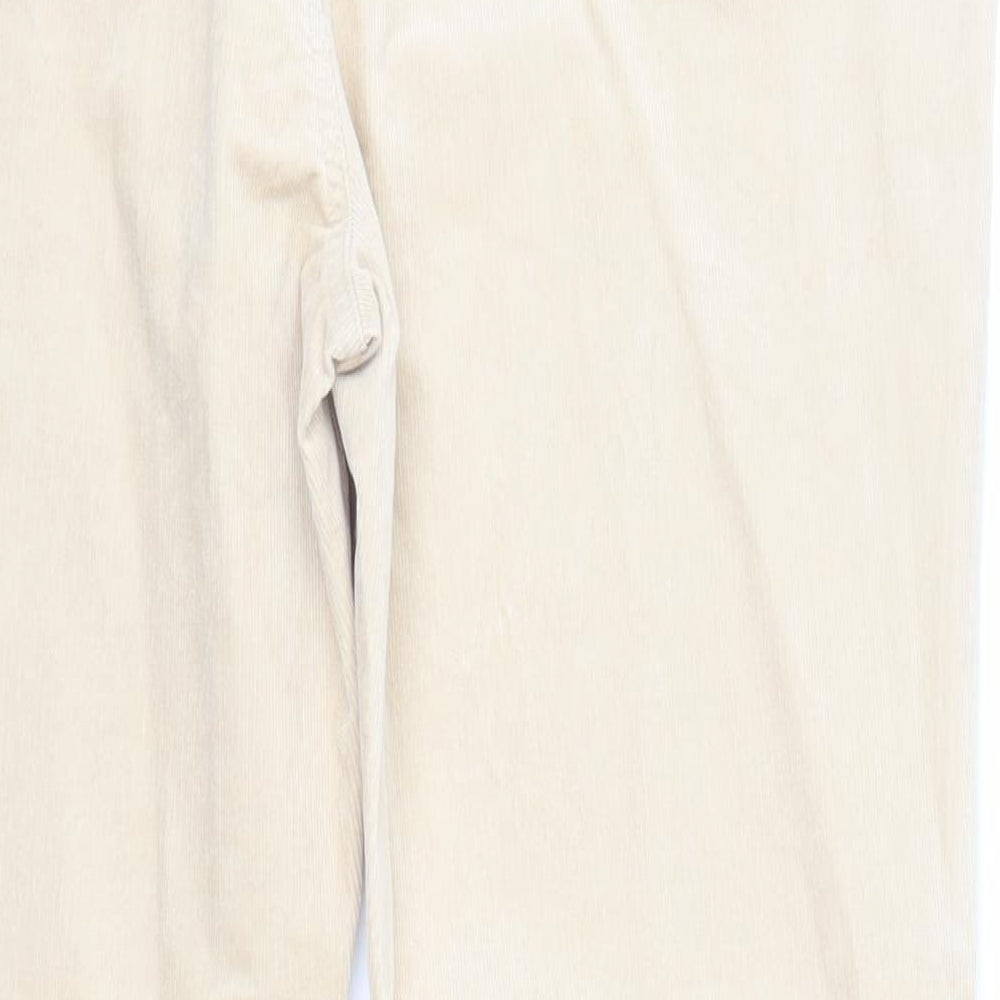 Womens UK Size 20 Marks and Spencer Regular Fit Beige Trousers