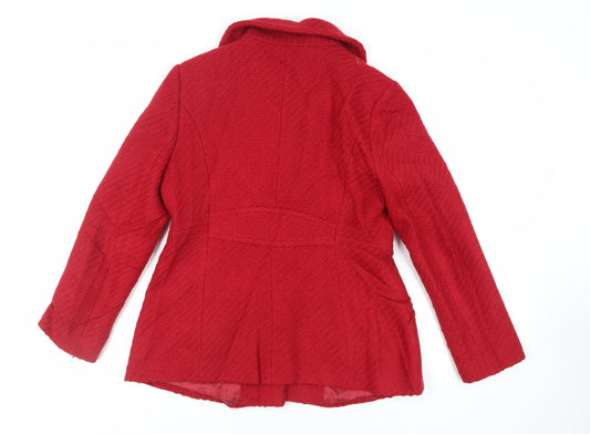 Womens UK Size 14 Debenhams Red Jacket