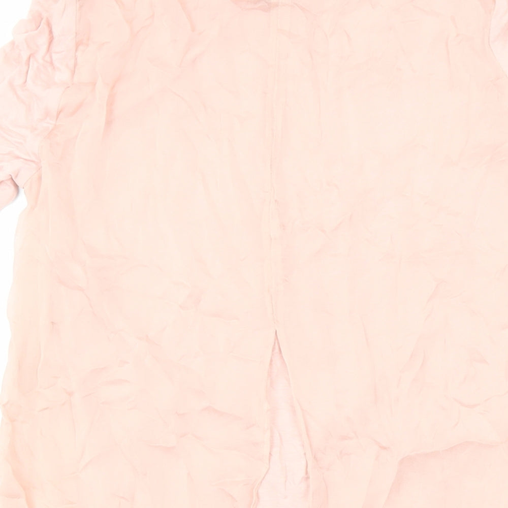 Womens UK Size 10 Phase Eight Pink Tunic Blouse