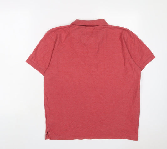 Mens UK Size L Hutson Harbour Cotton Polo Shirt