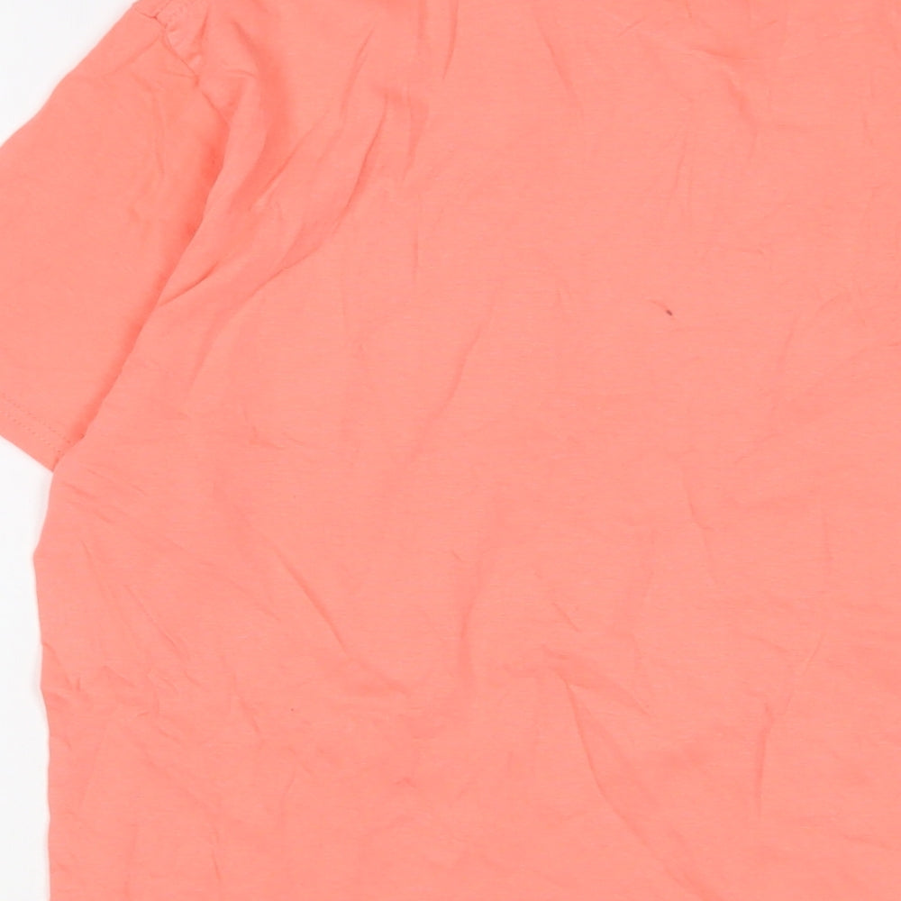 Mens UK Size S Boohoo Pink T-Shirt