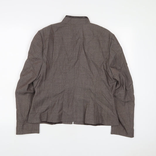 Womens UK Size 16 NEXT Brown Jacket