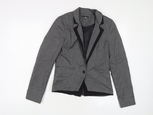 Womens UK Size 10 Warehouse Grey Jacket