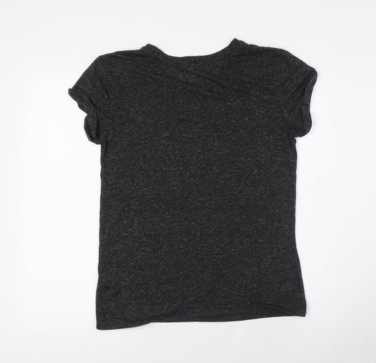 Mens UK Size S Divided by H&M Grey T-Shirt