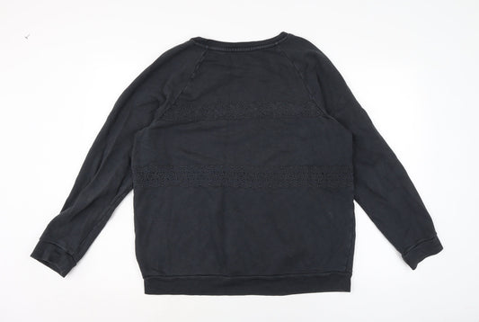 Gap Womens Grey Cotton Pullover Sweatshirt Size L