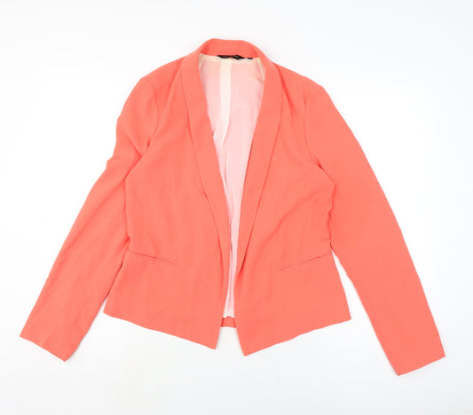 Womens UK Size 12 New Look Orange Jacket