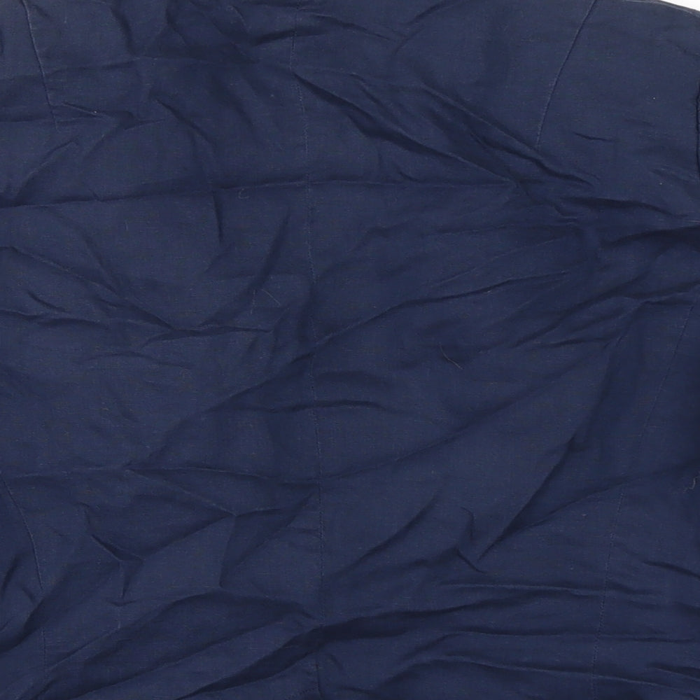 Great Plains Womens Blue Jacket Size L