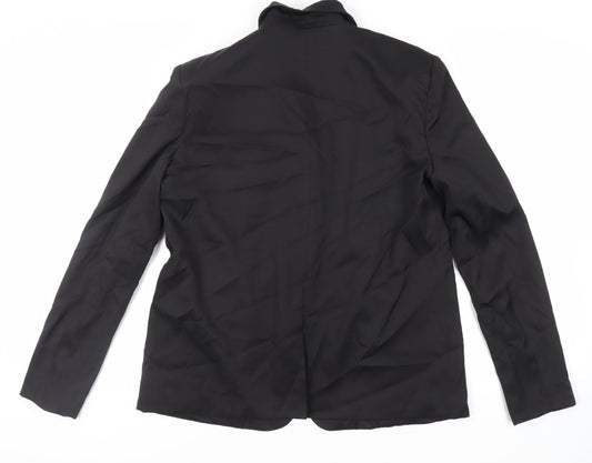 Womens UK Size 14 Misspap Black Jacket