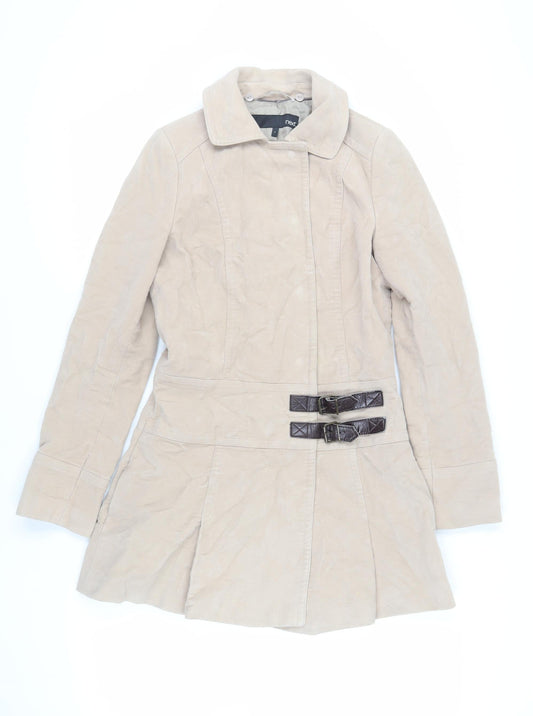 Womens UK Size 8 NEXT Beige Overcoat