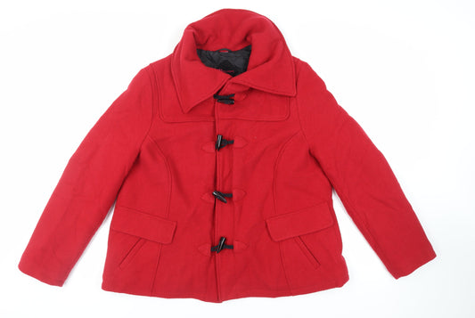 Womens UK Size L Monsoon Red Jacket