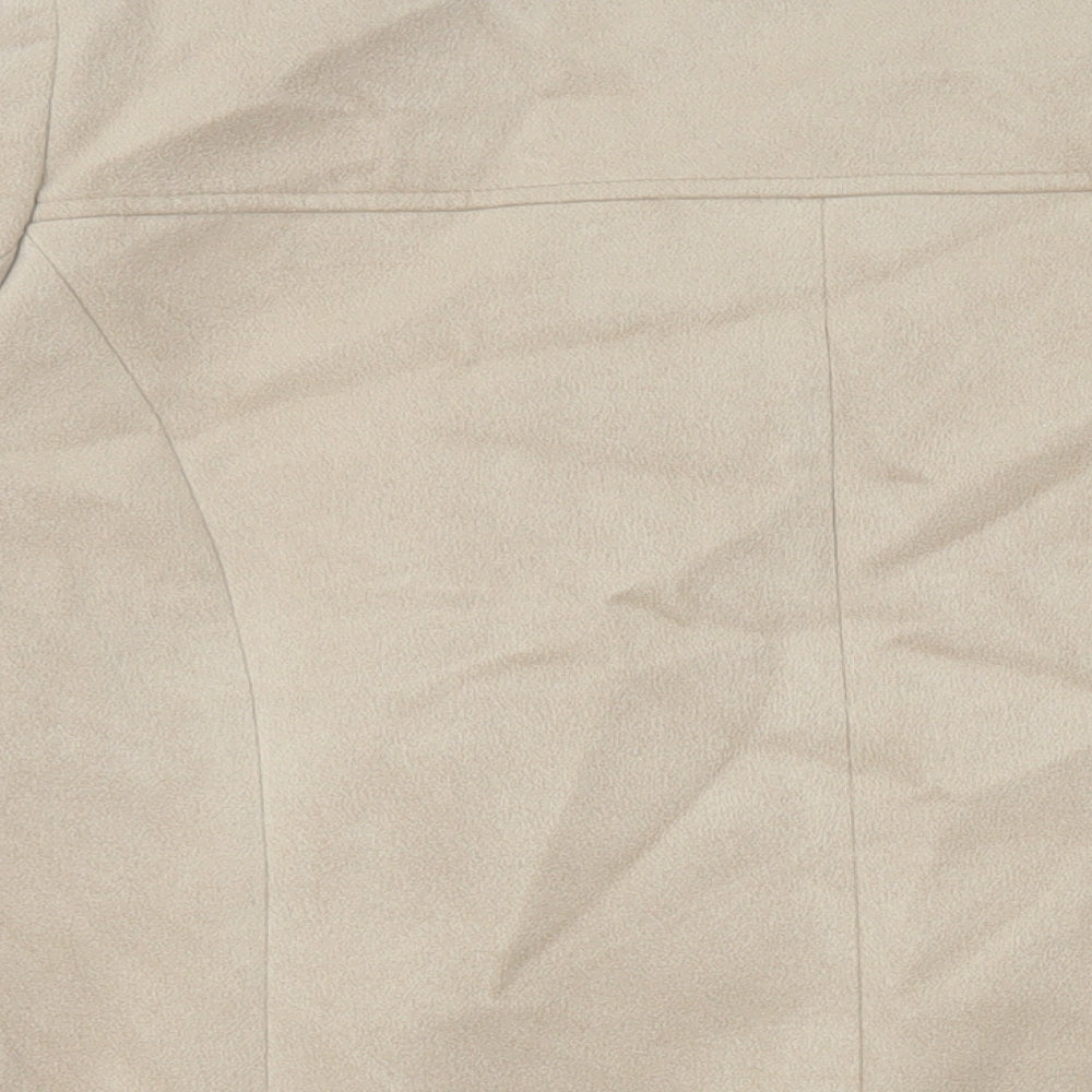 Anthology Womens Beige Jacket Size 20 Button