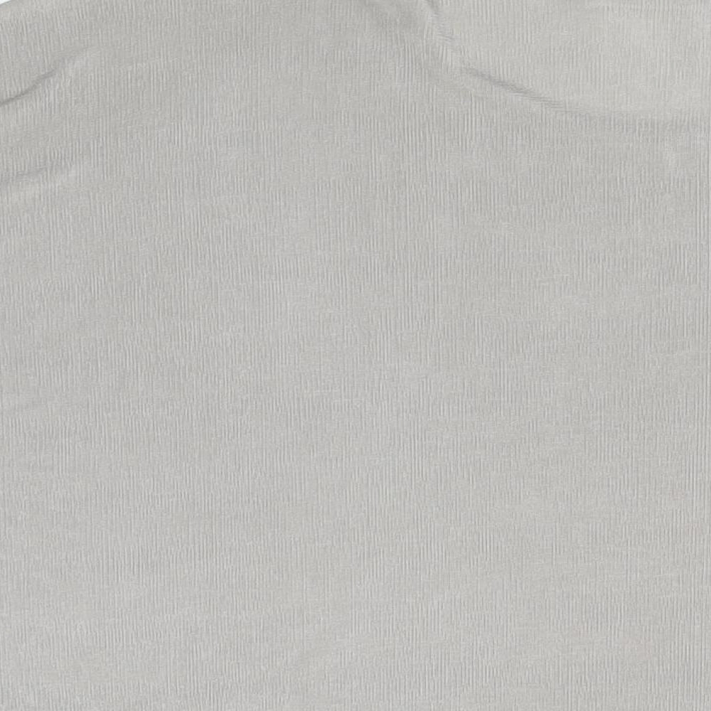 Womens UK Size 30 essence Grey Basic T-Shirt
