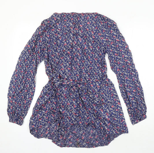 Womens UK Size 12 Onfire Multicoloured Tunic Blouse
