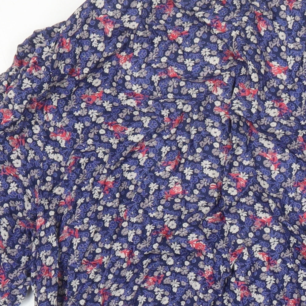 Womens UK Size 12 Onfire Multicoloured Tunic Blouse