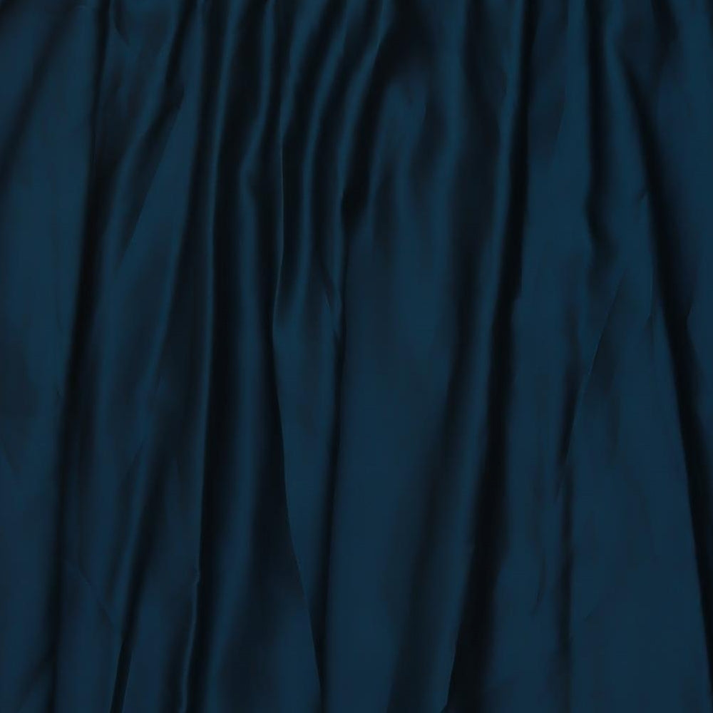 Marks and Spencer Womens Blue Polyester A-Line Skirt Size 14 Drawstring