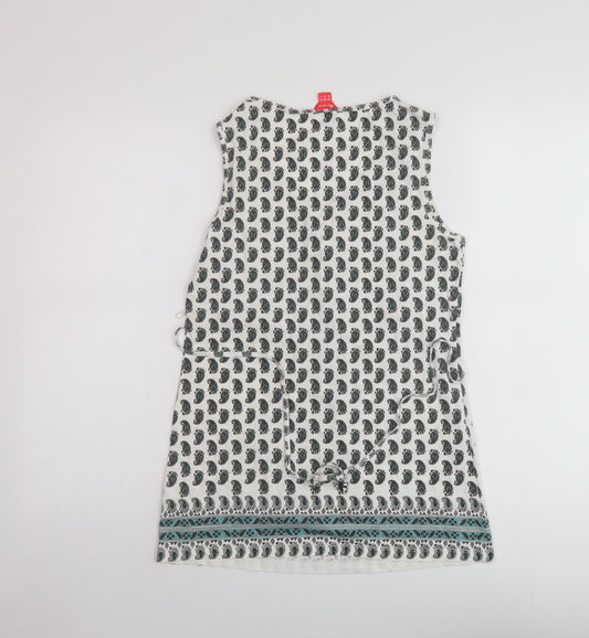 Womens UK Size 10 Monsoon Multicoloured Basic Tank