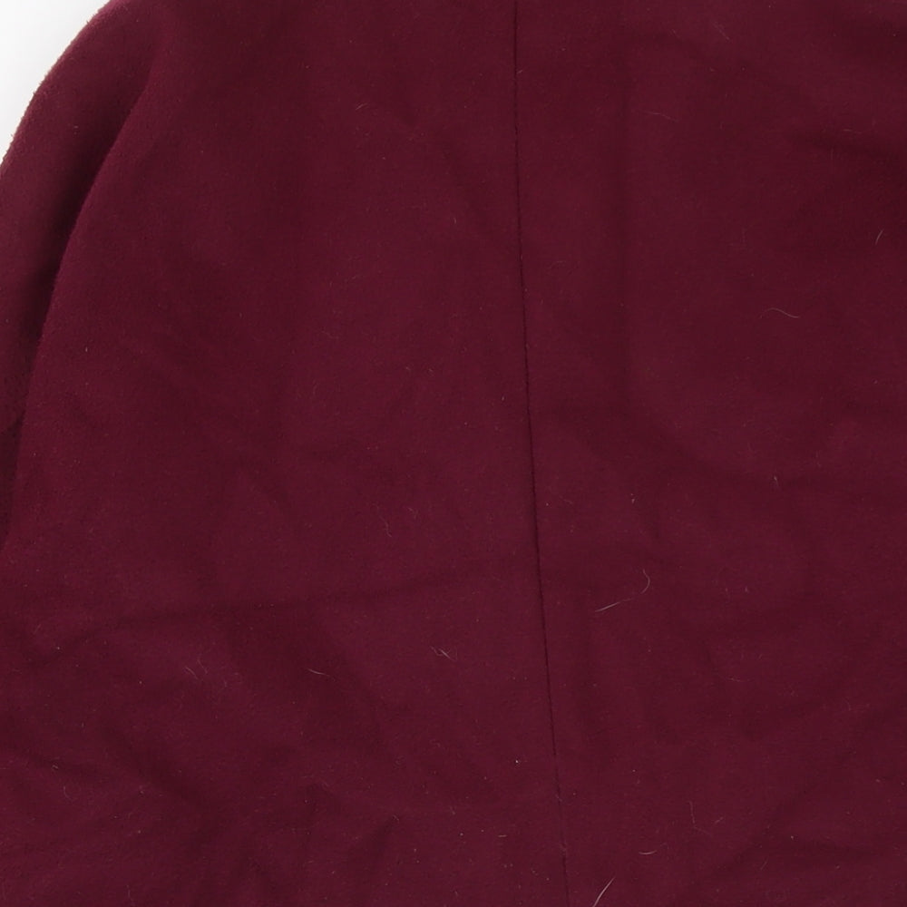 Womens UK Size 10 Topshop Purple Overcoat