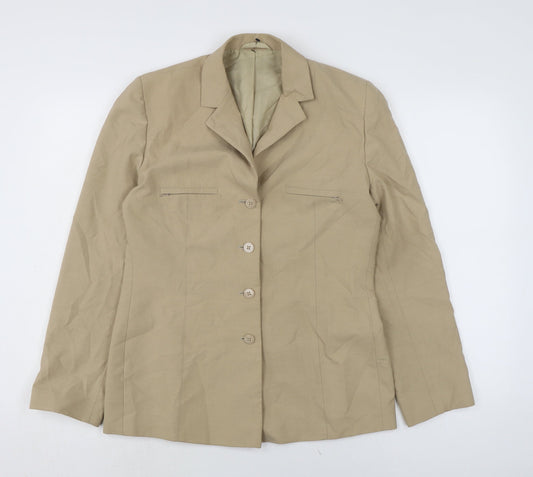 Womens UK Size 12 NEXT Beige Jacket