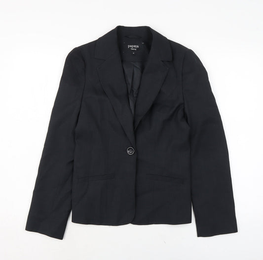Womens UK Size 8 Papaya Black Jacket