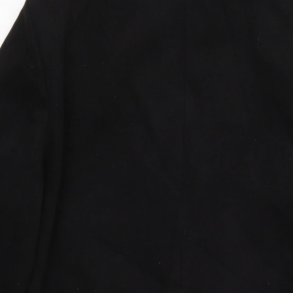 Mens UK Size XL Benibos Black Overcoat