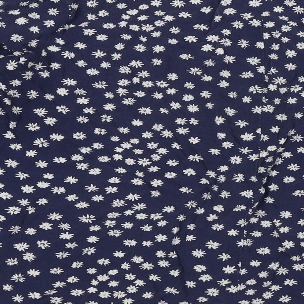 Womens UK Size L Gap Blue Basic Blouse