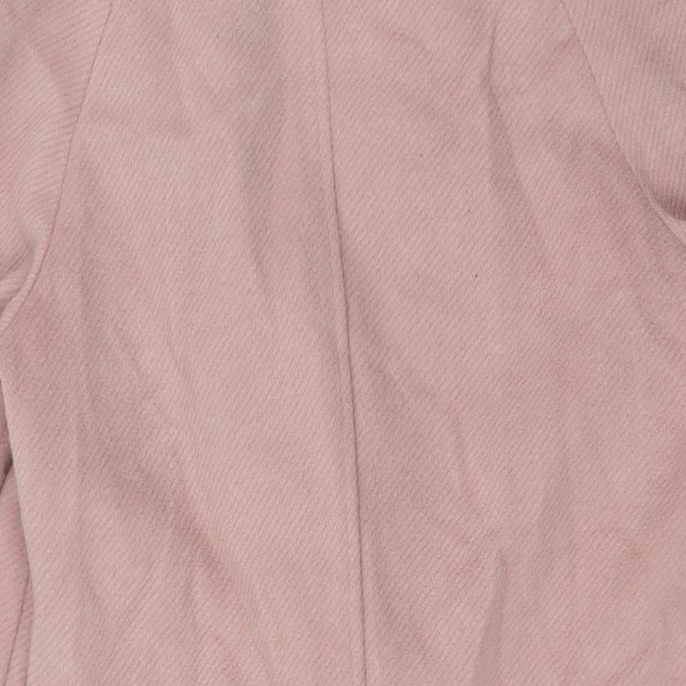 Womens UK Size 8 Marks and Spencer Pink Overcoat
