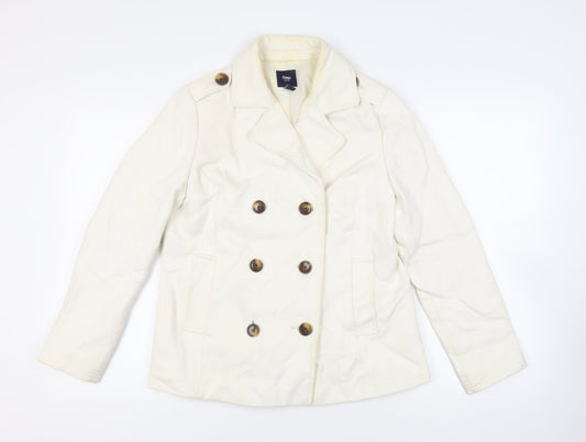 Womens UK Size M Gap Ivory Jacket