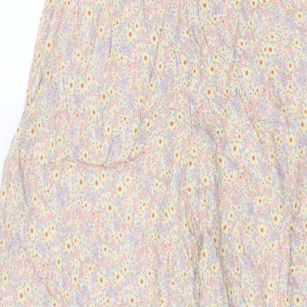 Womens UK Size S Motel Regular Fit Multicoloured Trousers