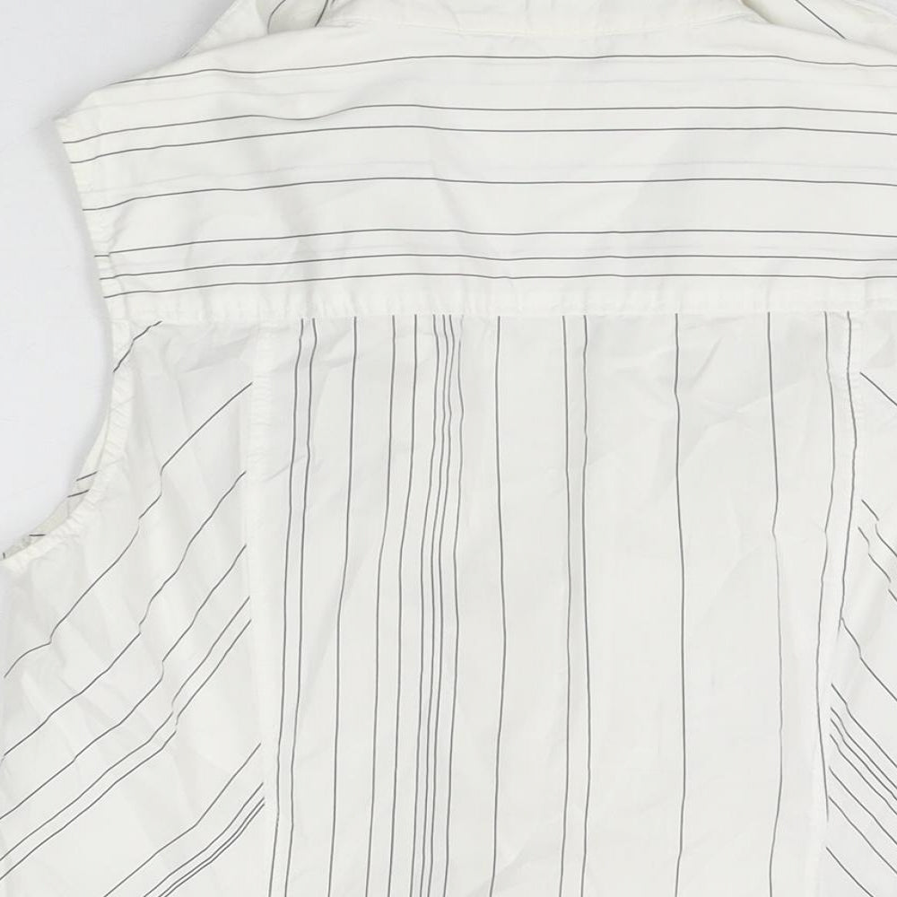 Womens UK Size 14 Betty Barclay White Basic T-Shirt