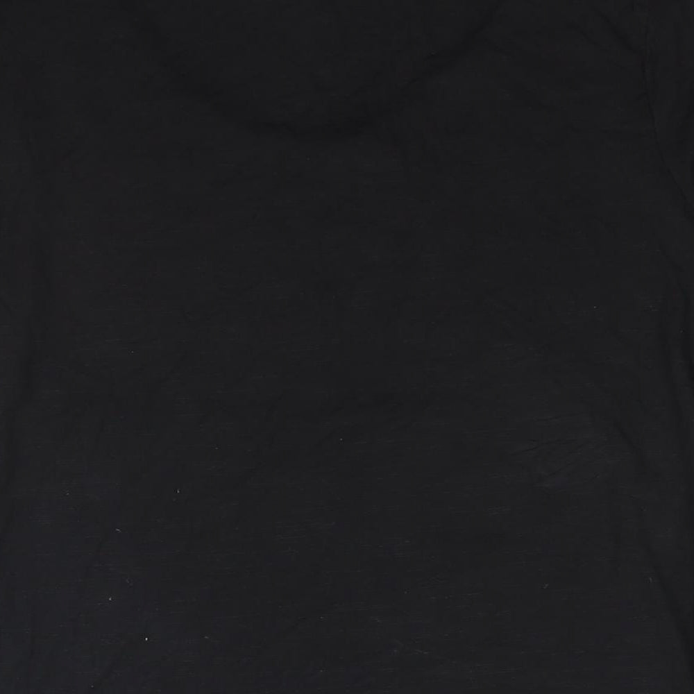 Womens UK Size 10 Per Una Black Basic Blouse