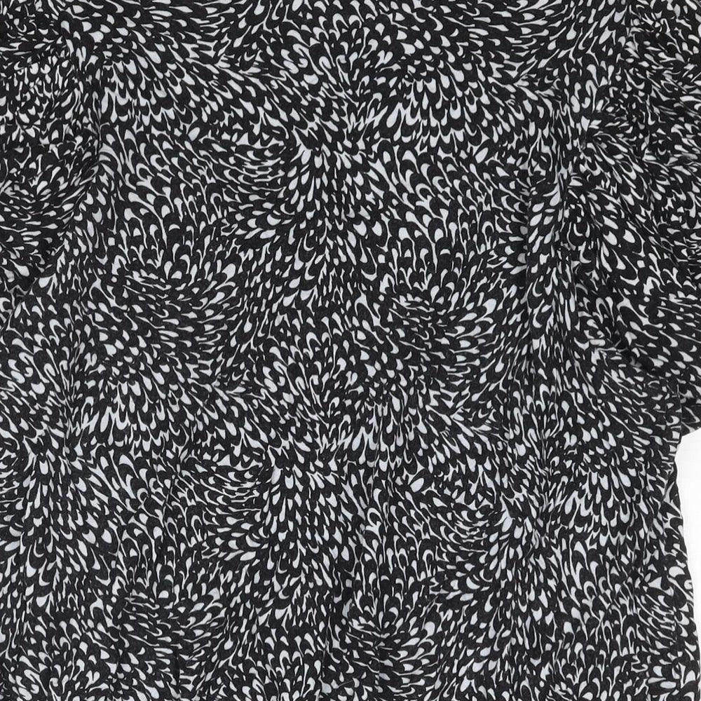 Womens UK Size 18 Dorothy Perkins Black Basic Blouse