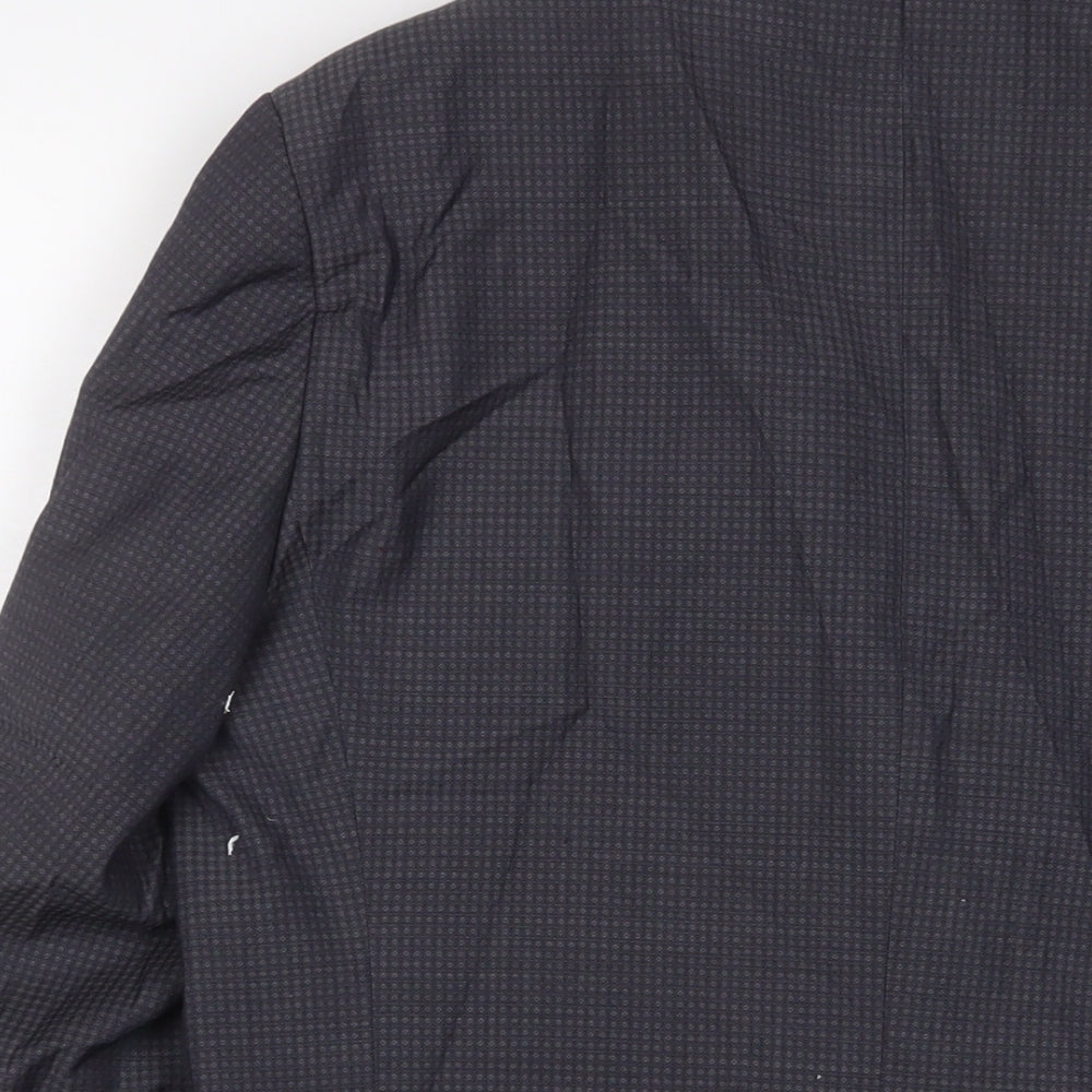 Mens UK Size 40 Benetti Regular Grey Suit Jacket