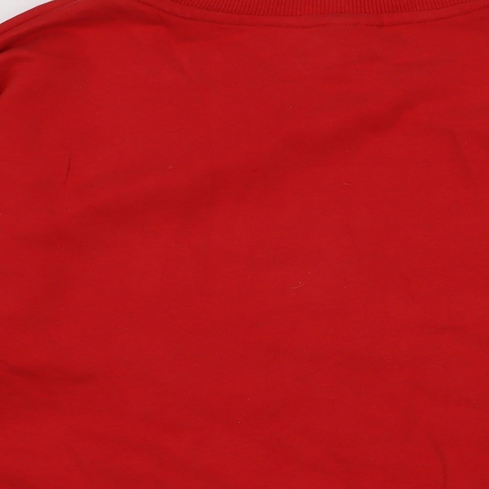 Womens UK Size M NEXT Red Pullover Sweatshirt