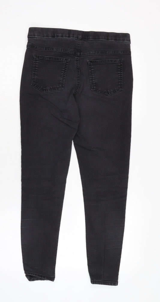 Womens UK Size 14 Marks and Spencer Regular Fit Straight Grey Jeans