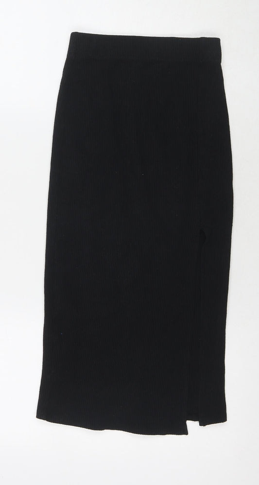 Womens UK Size XS Stradivarius Bandage Jersey Skirt